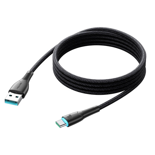 Cablu Date si Incarcare USB-A - USB-C Joyroom S-A32, 100W, 1m, Negru