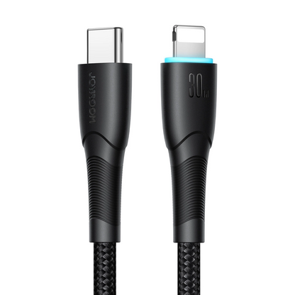 Cablu Date si Incarcare USB-C - Lightning Joyroom S-A32, 30W, 1m, Negru
