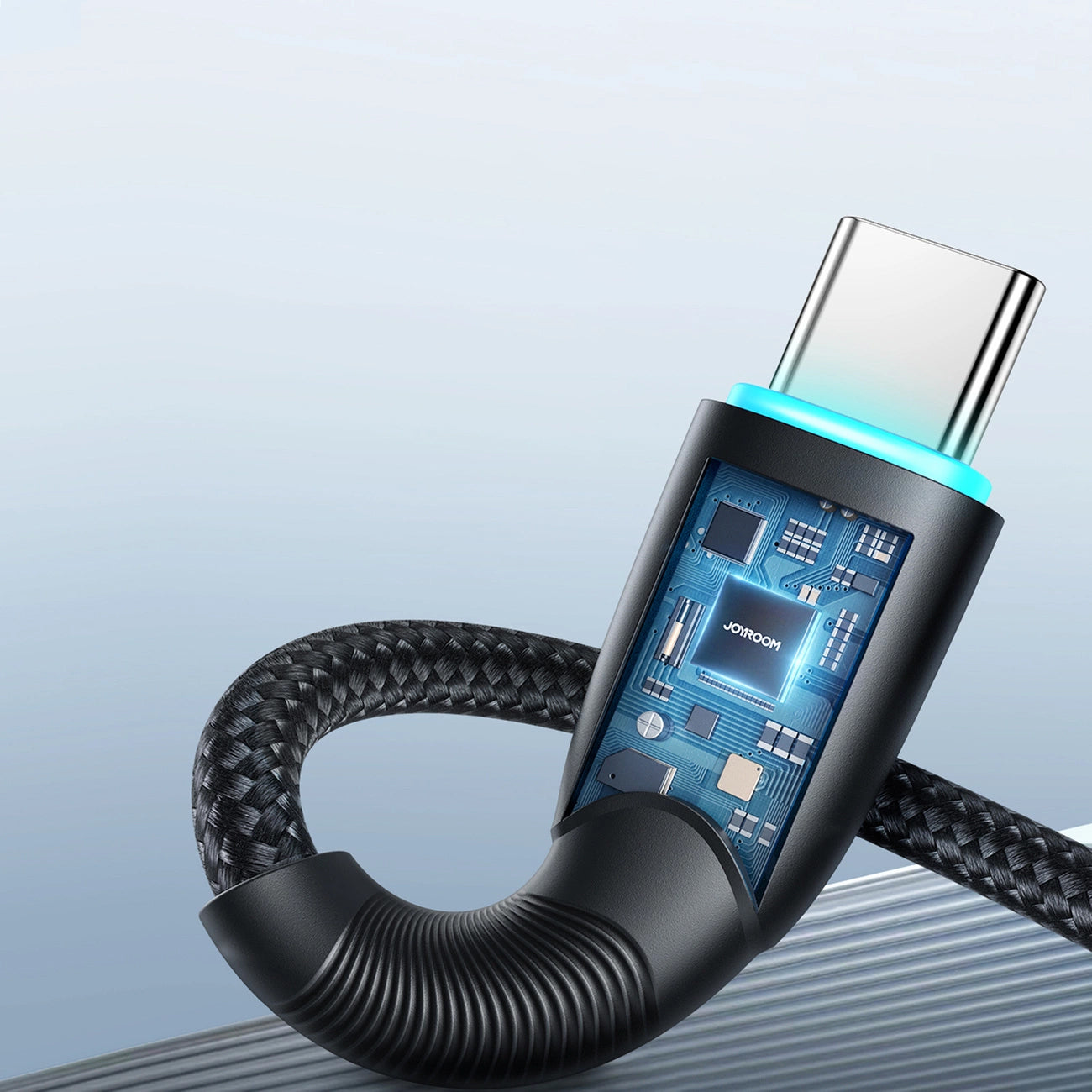 Cablu Date si Incarcare USB-C - USB-C Joyroom S-A32, 60W, 1m, Negru