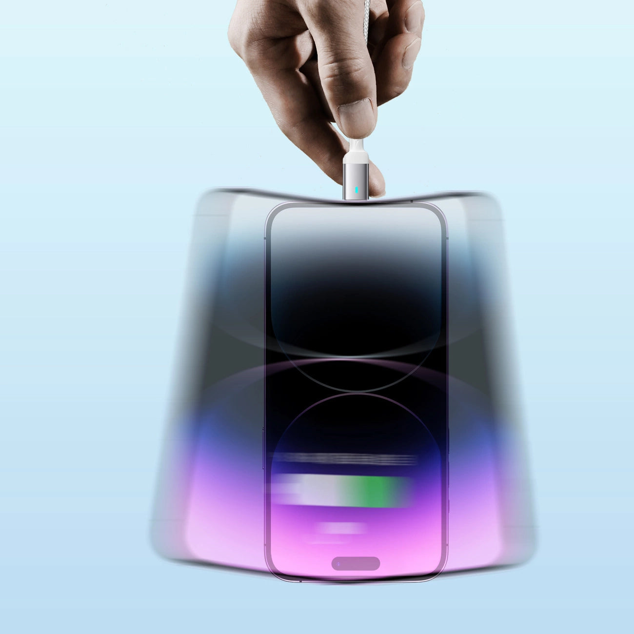 Cablu Date si Incarcare USB-C - Lightning Joyroom S-A10, 20W, 1.2m, Alb