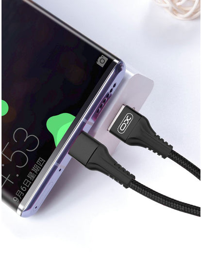 Cablu Date si Incarcare USB-A - microUSB XO Design NB118, 18W, 1m, Rosu