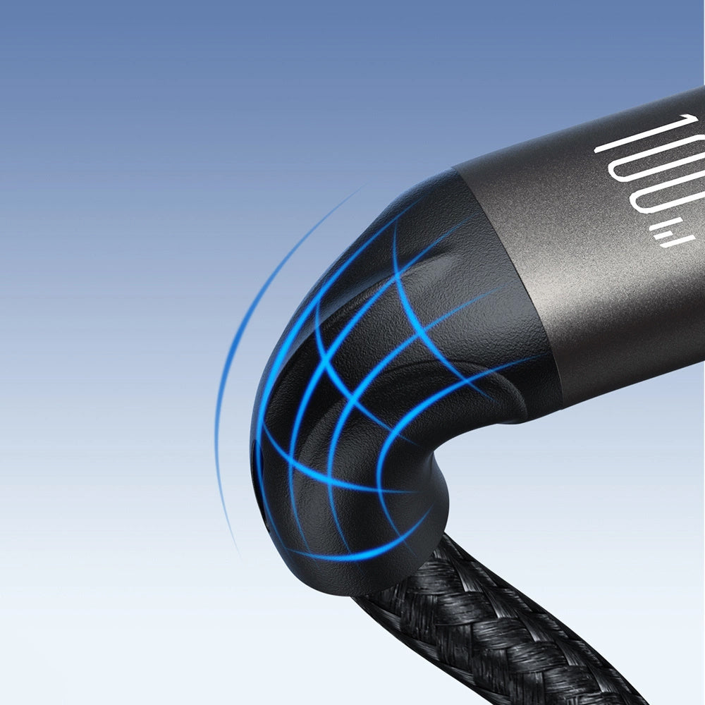 Cablu Date si Incarcare USB-C - USB-C Joyroom S-A25 Light-Speed, 100W, 1.2m, Negru