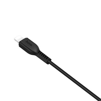 Cablu Date si Incarcare USB-A - Lightning HOCO Flash X20, 18W, 1m, Negru