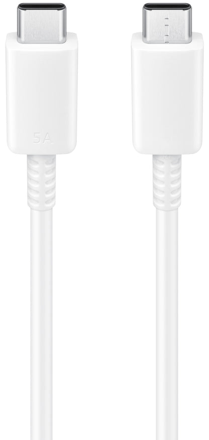 Kabel USB-C do ładowania i transmisji danych - USB-C Samsung EP-DN975, 100 W, 1 m, biały EP-DN975BWEGWW