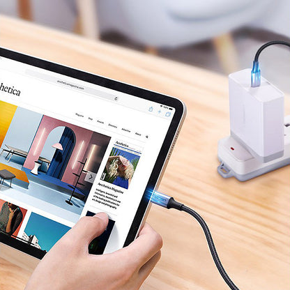 Cablu Date si Incarcare USB-C - USB-C UGREEN US316, 100W, 2m, Gri