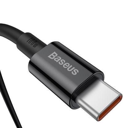 USB-C Data and Charging Cable - USB-C Baseus Superior Series, 100W, 1m, Black CATYS-B01