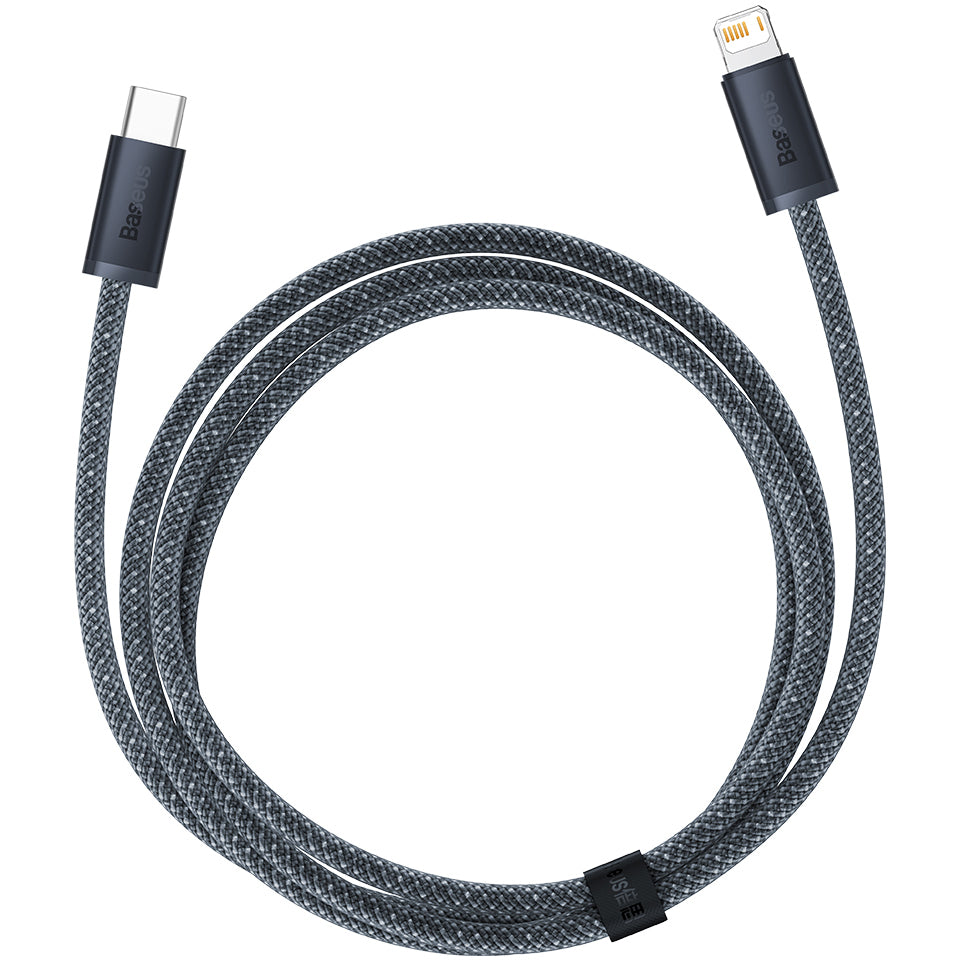 Cablu Date si Incarcare USB-C - Lightning Baseus Dynamic Series, 20W, 1m, Gri CALD000016