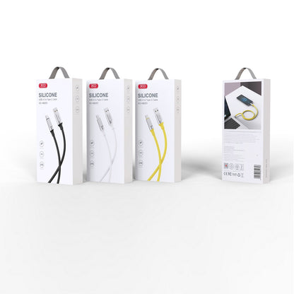 Cablu Date si Incarcare USB-A - USB-C XO Design NB251, 18W, 1m, Negru