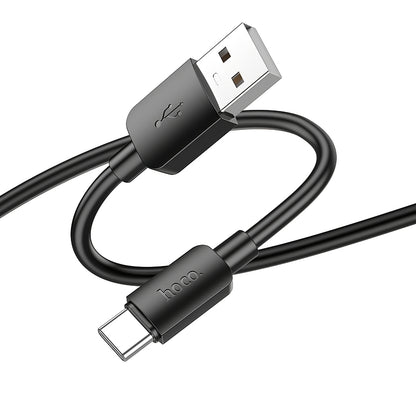 Cablu Date si Incarcare USB-A - USB-C HOCO X96, 27W, 1m, Negru