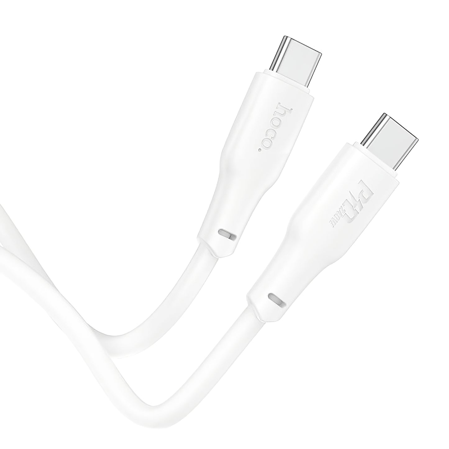 Cablu Date si Incarcare USB-C - USB-C HOCO X93, 240W, 2m, Alb