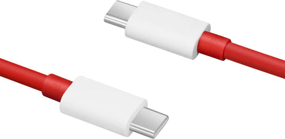 Cablu Date si Incarcare USB-C - USB-C OnePlus DL152, 150W, 1m, Rosu 5461100529