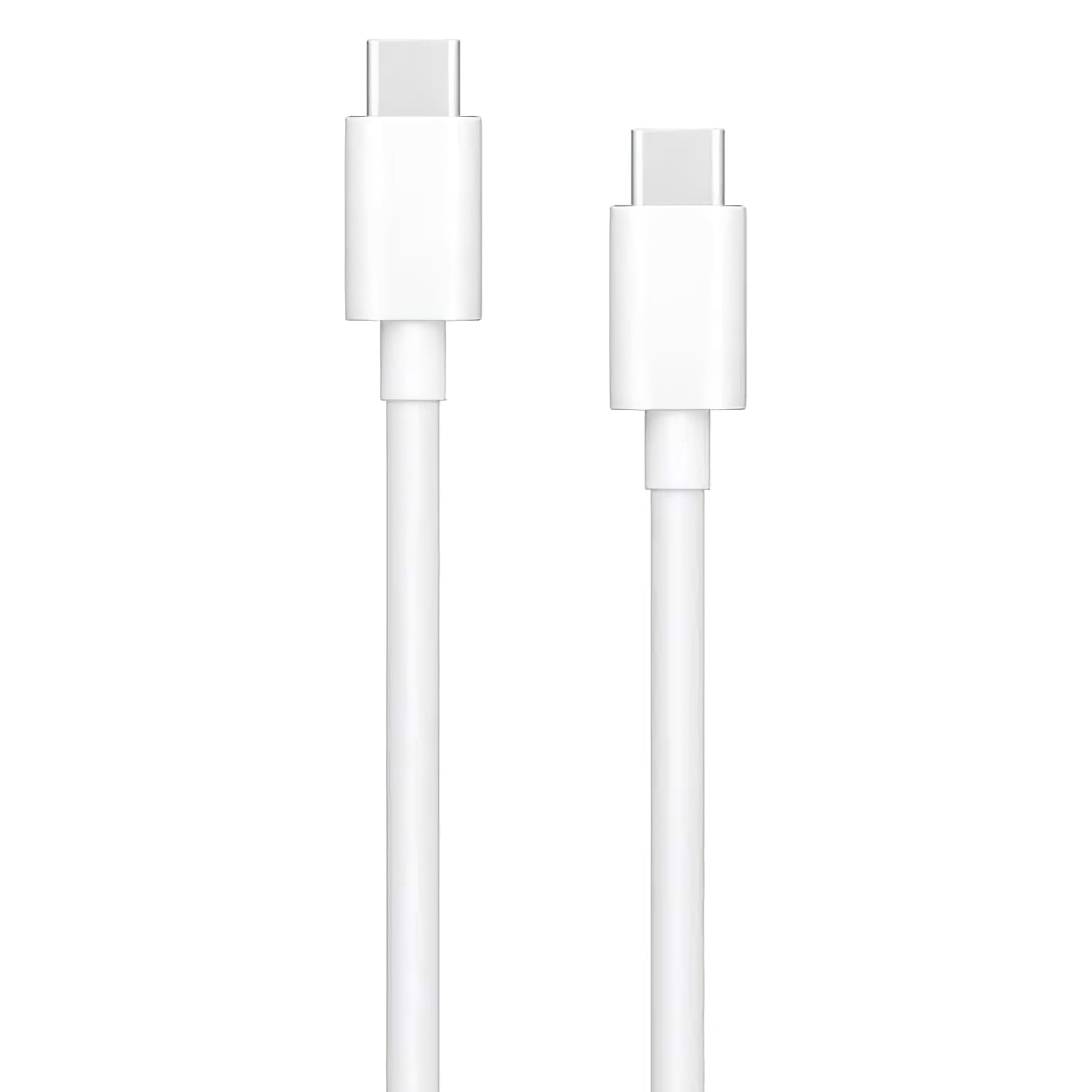 Cablu Date si Incarcare USB-C - USB-C Oppo DL149, 65W, 1m, Alb