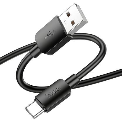 Cablu Date si Incarcare USB-A - USB-C HOCO X96, 27W, 0.25m, Negru