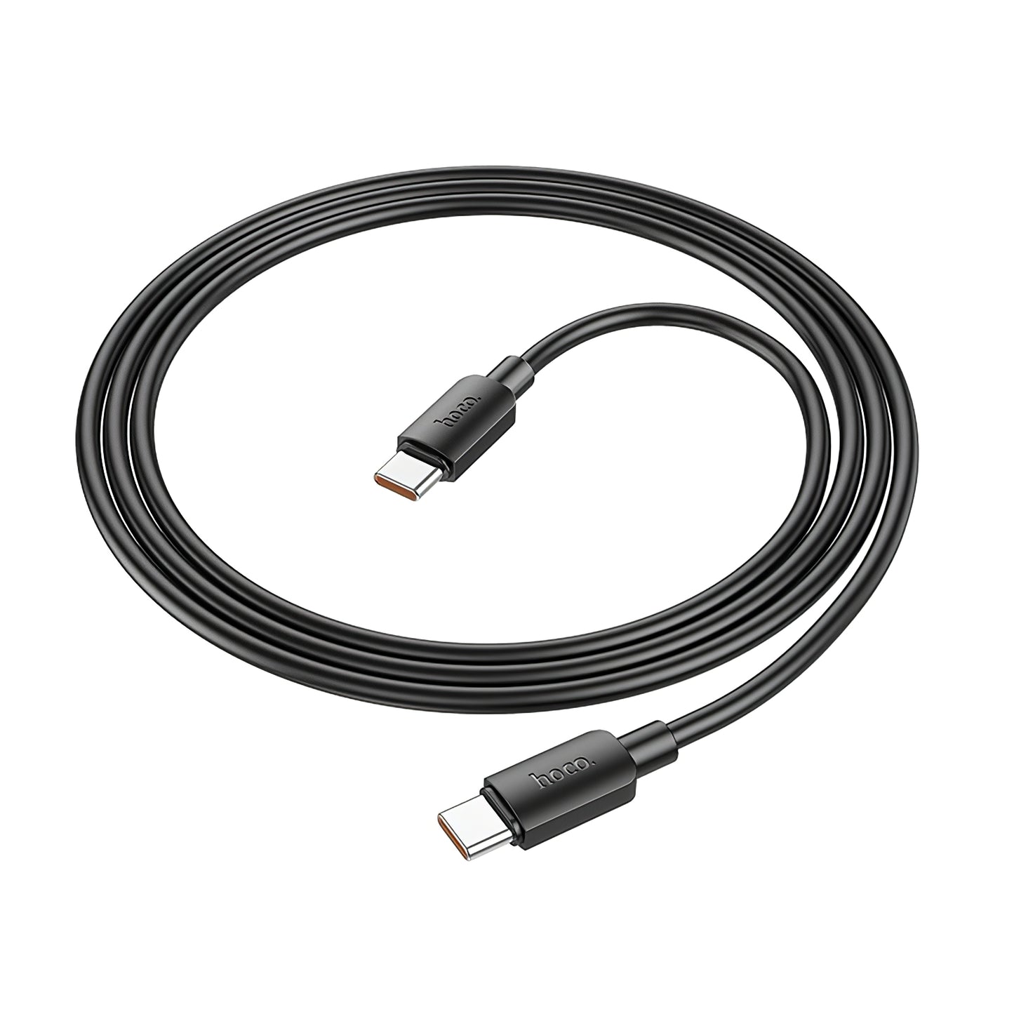 Cablu Date si Incarcare USB-C - USB-C HOCO X96, 100W, 1m, Negru