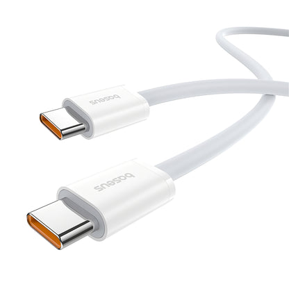 Kabel USB-C do ładowania i transmisji danych - USB-C Baseus Superior Series 2, 100 W, 1 m, biały P10365200211-03 