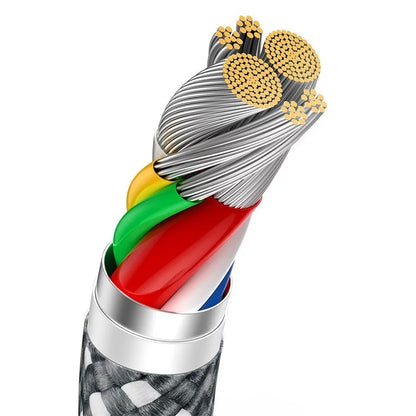 Cablu Date si Incarcare USB-C - USB-C Baseus Dynamic Series, 100W, 1m, Gri CALD000216