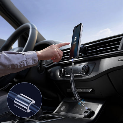 Cablu Date si Incarcare USB-C - USB-C Joyroom S-A43 Crystal, 60W, 1.5m, Negru