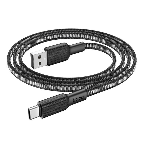 Cablu Date si Incarcare USB-A - USB-C HOCO X69, 18W, 1m, Negru