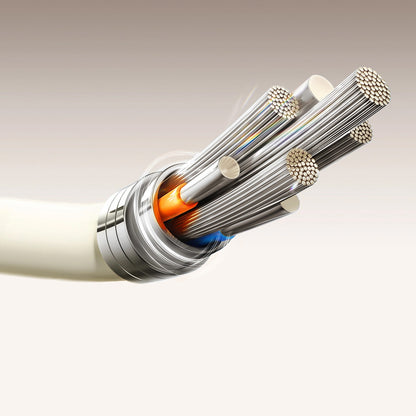 Cablu Date si Incarcare USB-A - USB-C Joyroom S-A53, 18W, 1.2m, Bej