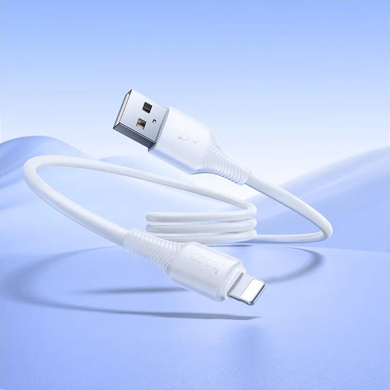 Cablu Date si Incarcare USB-C - Lightning HOCO X120, 20W, 1m, Alb