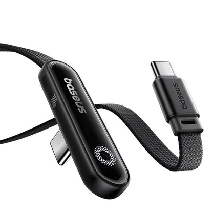 Cablu Date si Incarcare USB-C - USB-C Baseus MVP 3, 100W, 2m, Negru P10382500121-01