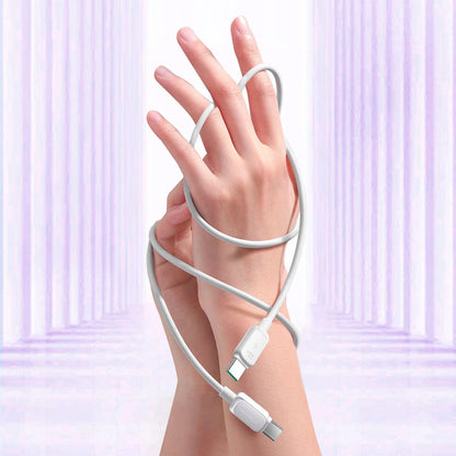 Cablu Date si Incarcare USB-C - USB-C Joyroom S-A14, 60W, 1.2m, Alb