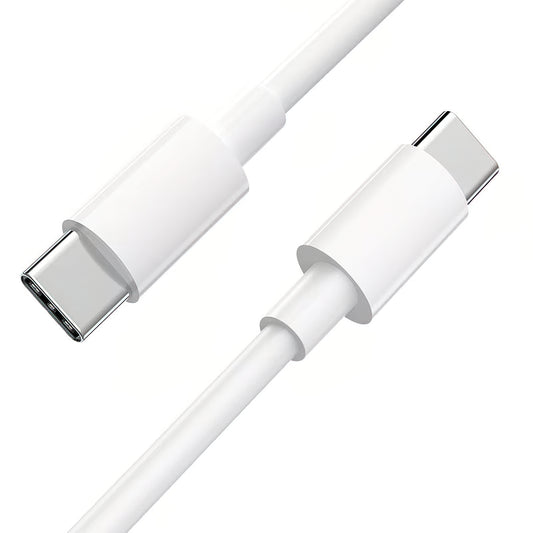 Cablu Date si Incarcare USB-C - USB-C Google, 30W, 2m, Alb GA00195
