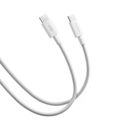 Cablu Date si Incarcare USB-C - USB-C Xiaomi, 120W, 1m, Alb BHR087KGL