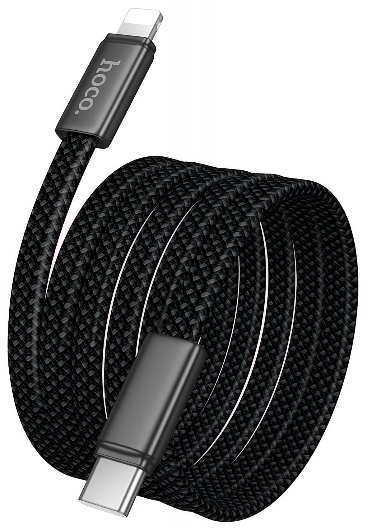 Cablu Date si Incarcare USB-C - Lightning HOCO X125, 30W, 1m, Negru