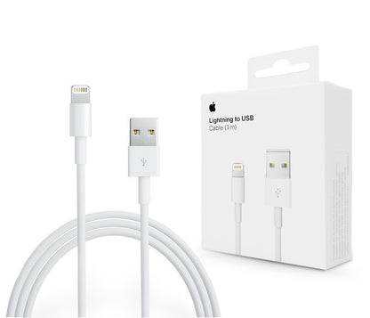 Cablu Date si Incarcare USB-A - Lightning Apple A1480, 18W, 1m, Alb MUQW3ZM/A