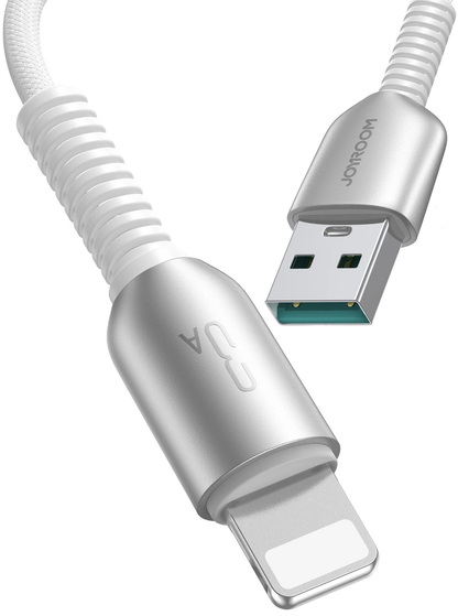 Cablu Date si Incarcare USB-A - Lightning Joyroom S-A51, 18W, 1.2m, Gri