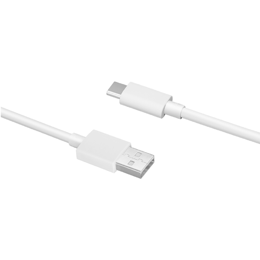Cablu Date si Incarcare USB-A - USB-C Oppo DL129, 1m, Alb 611602000006