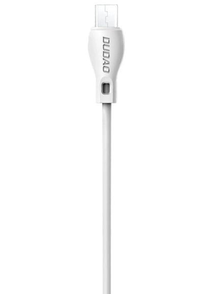 Cablu Date si Incarcare USB-A - microUSB Dudao L4M, 18W, 1m, Alb