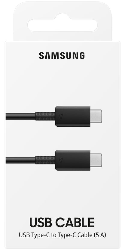 Kabel USB-C do ładowania i transmisji danych - USB-C Samsung EP-DN975, 100 W, 1 m, czarny EP-DN975BBEGWW