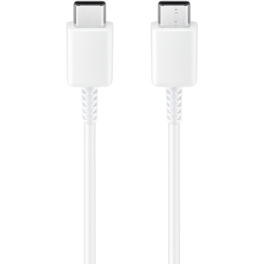 Kabel USB-C do ładowania i transmisji danych - USB-C Samsung EP-DW767JWE, 25 W, 1,8 m, biały GP-TOU021RFCWWW