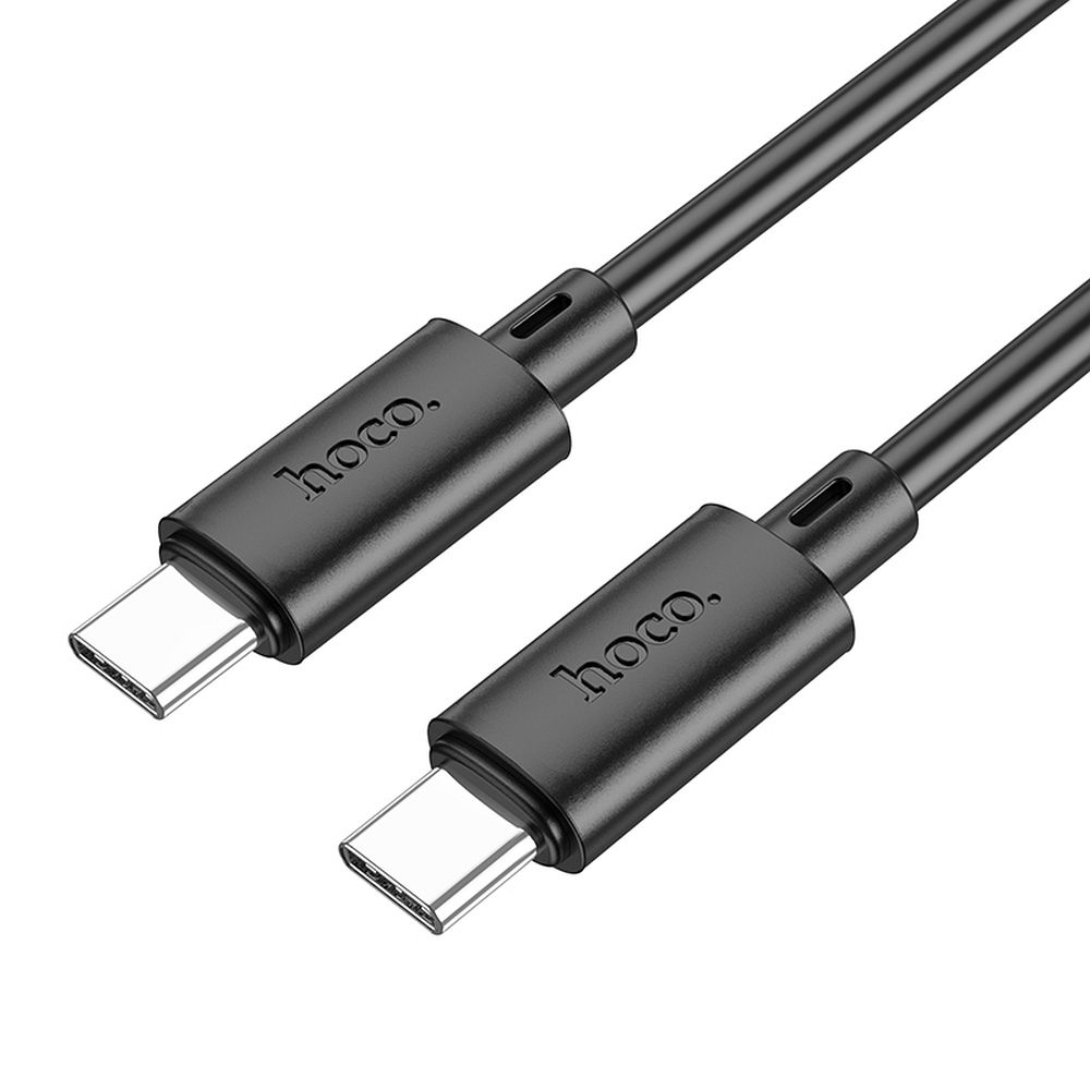 Kabel USB-C do ładowania i transmisji danych - USB-C HOCO X88, 60W, 1m, czarny 