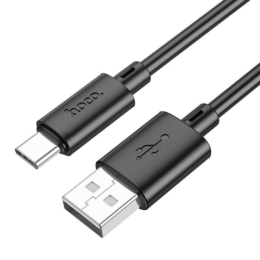 Cablu Date si Incarcare USB-A - USB-C HOCO X88, 18W, 1m, Negru