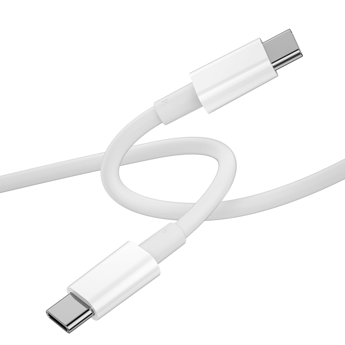 Cablu Date si Incarcare USB-C - USB-C WiWu C008, 100W, 1.2m, Alb