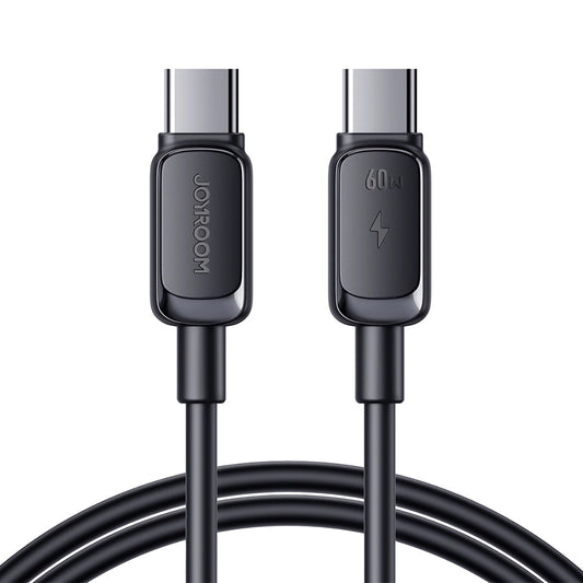 Cablu Date si Incarcare USB-C - USB-C Joyroom A14, 60W, 1.2m, Negru