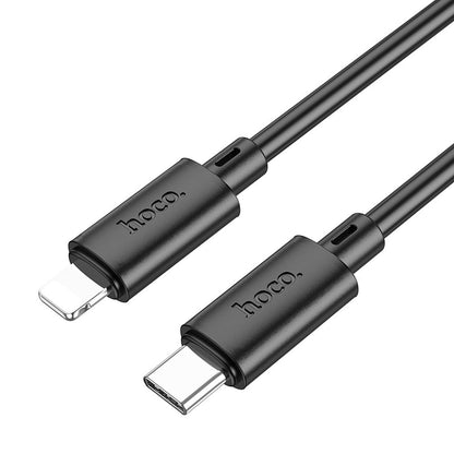 Cablu Date si Incarcare USB-C - Lightning HOCO X88, 20W, 1m, Negru