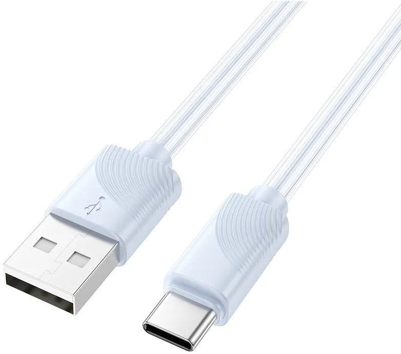 Cablu Date si Incarcare USB-A - USB-C HOCO X114, 18W, 1m, Albastru