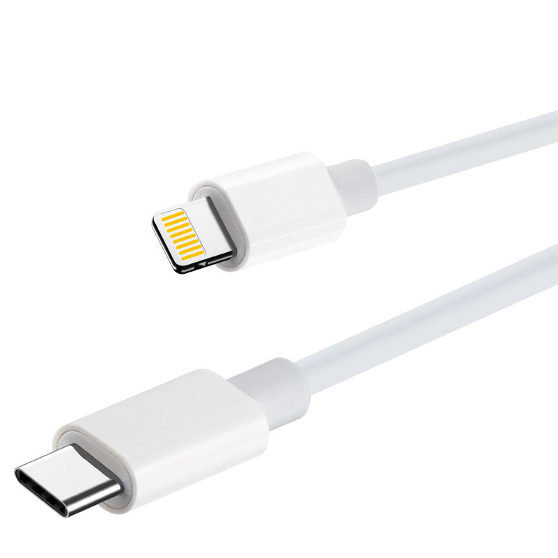 Cablu Date si Incarcare USB-C - Lightning MaXlife MXUC-05, 20W, 1m, Alb