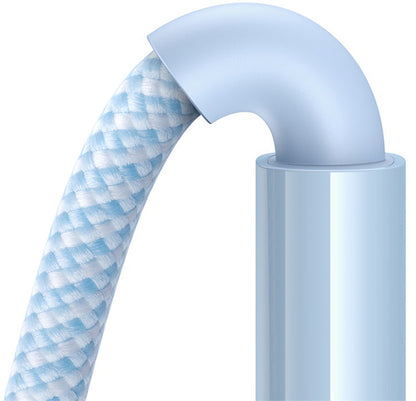 Cablu Date si Incarcare USB-A - USB-C Baseus Display 2, 100W, 1m, Albastru P10382701311-00