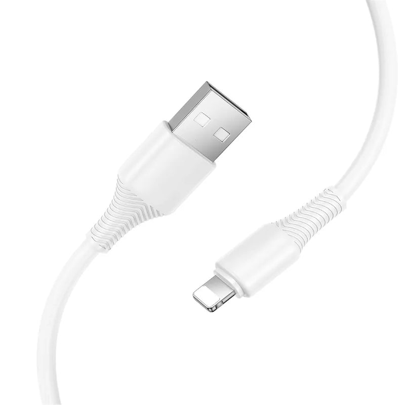 Cablu Date si Incarcare USB-C - Lightning HOCO X120, 20W, 1m, Alb