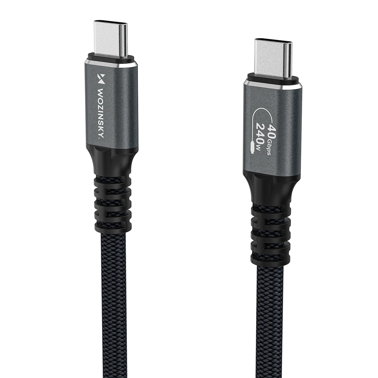 Cablu Date si Incarcare USB-C - USB-C WZK WPS-UY42S, 240W, 2m, Negru
