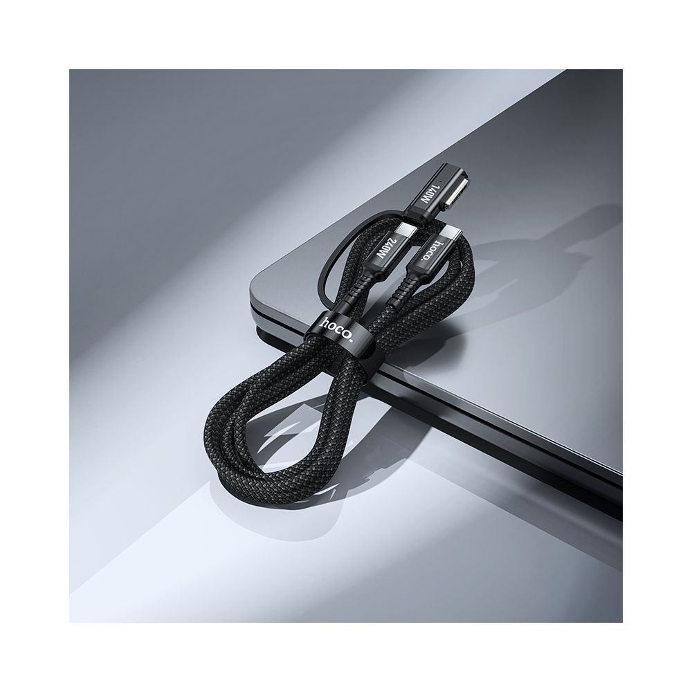 Cablu Incarcare HOCO U142, USB-C - USB-C / MagSafe 3, 240W, 1.8m, Negru