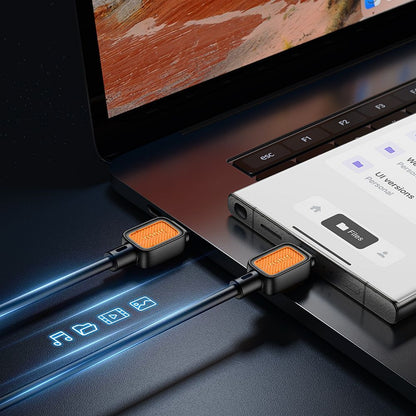 Cablu Date si Incarcare USB-C - USB-C HOCO X108, 60W, 1m, Negru