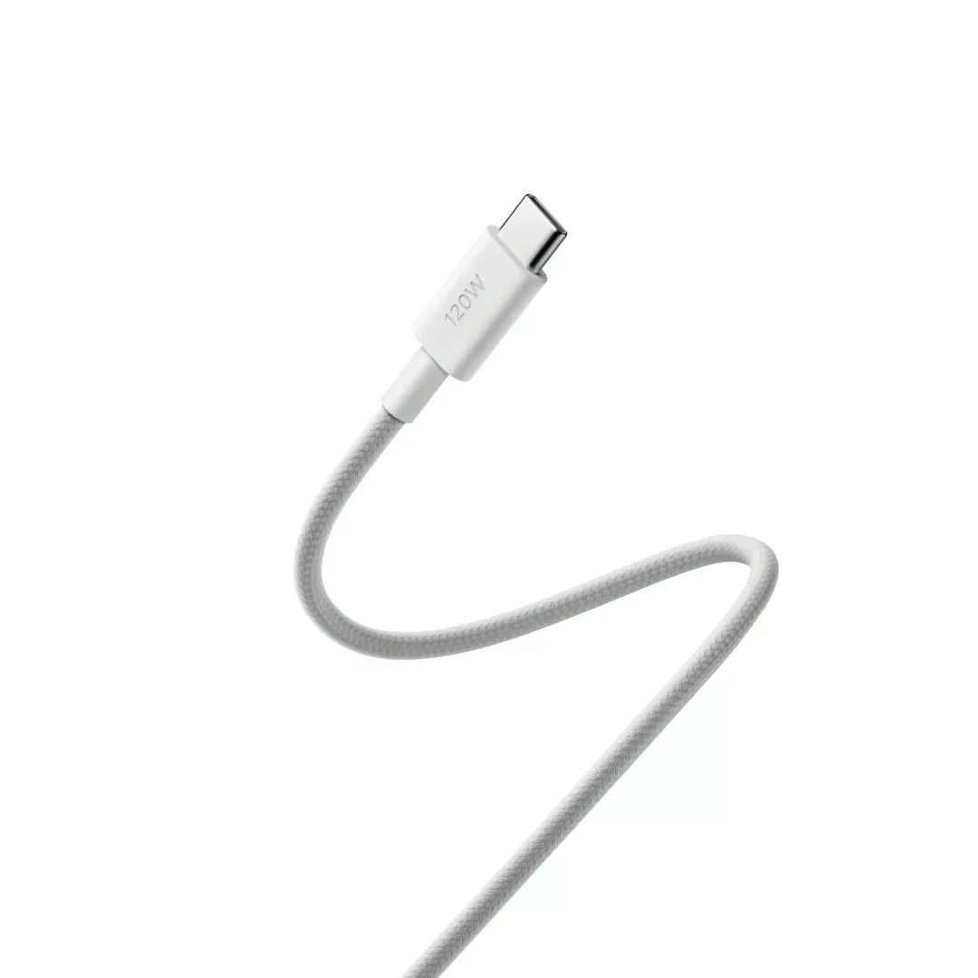 Cablu Date si Incarcare USB-C - USB-C Xiaomi, 120W, 1m, Alb BHR087KGL