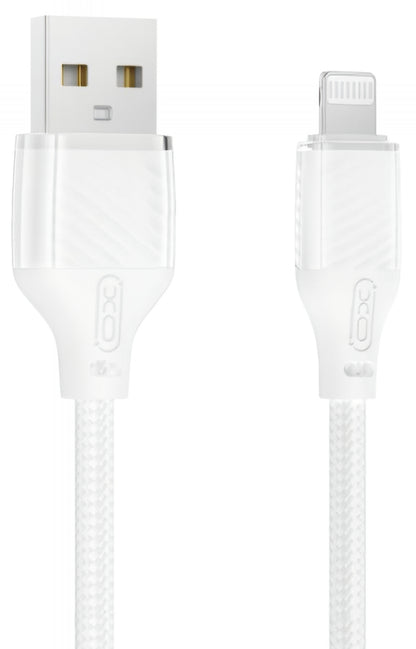 Cablu Date si Incarcare USB-A - Lightning XO Design NB291, 18W, 1m, Alb