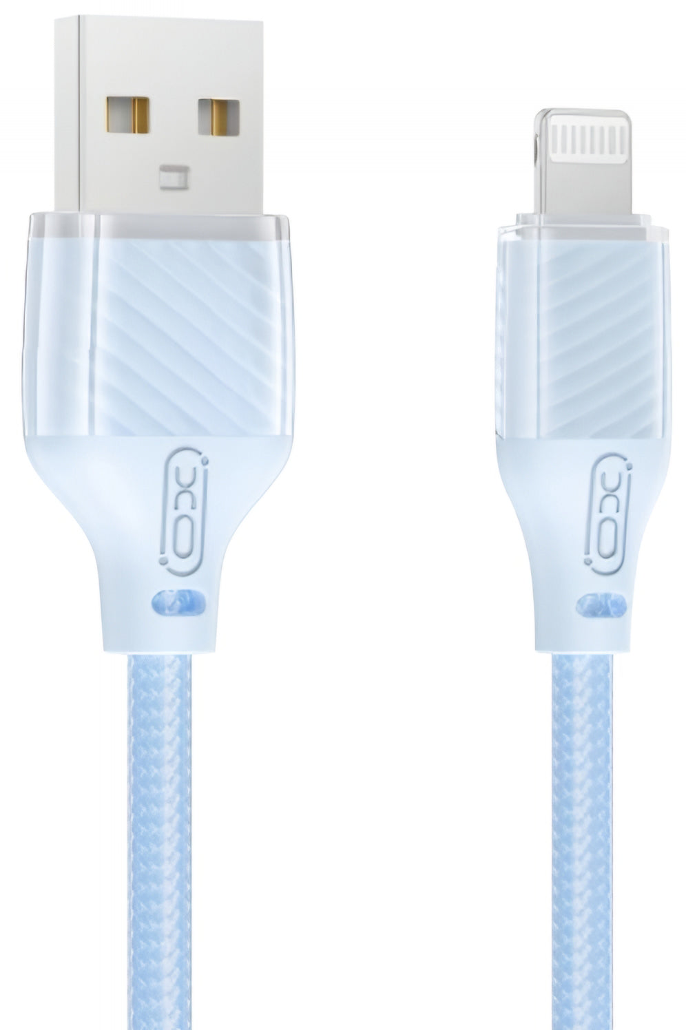 Cablu Date si Incarcare USB-A - Lightning XO Design NB291, 18W, 1m, Albastru